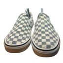 Vans  Baby Blue/True White Checkerboard Slip-On Sneaker - Men's 9 / Women's 10.5 Photo 4