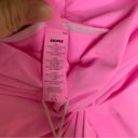 SKIMS Skim neon pink sarong midi skirt size large coverup beach vacation barbie summer Photo 5