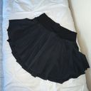 Aerie NWOT  OFFLINE Real Me Black Pleated Tennis Skort  SIZE MEDIUM Photo 4