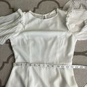 Here Comes the Sun  white ruffle sleeves open back mini dress Photo 5