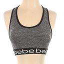 Bebe Grey Heather Sports Bra Photo 4