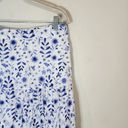 Gap  Bohemian Peasant Floral Tiered Women 8 Cottagecore Midi High Rise Skirt Photo 6