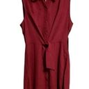 Bebop Front Button Front Tie Dress NWT Photo 0