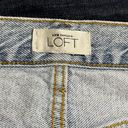 Loft Light Wash Flared Jeans - with rip Photo 4