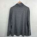 Balance Collection  Cowlneck Sweatshirt Heather Gray Long Sleeve sz 1X very soft Photo 7