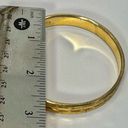 Monet  vintage gold bangle bracelet Photo 2