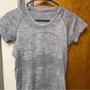 Lululemon  Swiftly Tech Short Sleeve Gray Shirt Photo 2