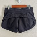 Lululemon  Speed Up Shorts Cotton Low Rise Mini Black Loungewear size 2 / XS Photo 0