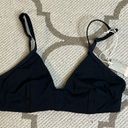 Everlane  The Cotton Bralette, black Photo 2