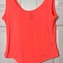 One Piece Votique Neon Orange Scoop Neck Slinky Stretch Bodysuit  Size Large Photo 1