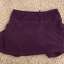 Lululemon Purple Tennis Skirt Photo 0