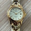 Seiko  Vintage Ladies Watch Gold-Tone Bracelet Case Dial Hands New Crystal Photo 4