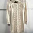 Tommy Hilfiger  Size XS Collared Sweater Dress cable knit preppy Chic Traditional Photo 0