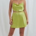 Et Clet Lime Green Two Piece Skirt Set Photo 6