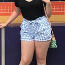 Jolt  Gingham Checkered Shorts Photo 4