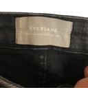 Everlane  The Curvy High Rise Skinny Jeans Plus size 32 Black Dark wash Photo 3