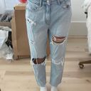 American Eagle Outfitters Ripped Mom Jeans Size 2 Photo 0