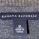 Banana Republic  Full Zip Military Style Jacket in Gray - size medium Photo 2