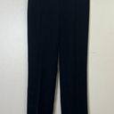 Joseph Ribkoff  Elastic Stretchy Waist Zip Front Wide Leg Black Flare Trouser Photo 0