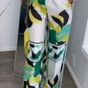 ZARA NWT  Printed Satin High Waist Wide Leg Pants S Photo 0