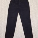 St. John  Signature Straight Leg High Rise Denim Jeans Black Sz 6 Photo 1