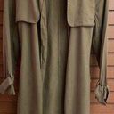 Walter Baker  New York Women’s Trench Coat Olive Green Size Small Photo 0