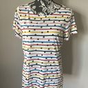 The Comfy Boden Stripes Ahead Tshirt short sleeves polka dot women’s size 10 Photo 2