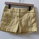 The Loft  Outlet shorts, yellow/white, size 0 Photo 0