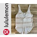 Lululemon  Striped Top- sz. 4 EUC Photo 1