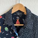 American Vintage TWYLA&BLU Vintage 90s Short Sleeve Button Down Polka Dot Shirt Y2K Womens Small Photo 2