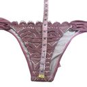 PilyQ Bikini Bottoms- Dusty Rose Lace Photo 8