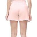 Good American  the high waist sweat short blush pink size small Photo 1