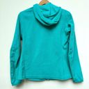 The North Face  Seafoam Green Lightweight Thermo Fleece Hoodie Small Photo 8