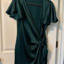 Dress Forum Satin Wrap Dress Photo 3