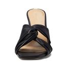 Guess  Leather Heels Womens Black Twisted Daiva Stiletto Heeled Sandal 9 M Photo 2