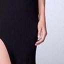 La Femme Black Backless Dress Photo 3