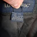 London Fog  100% Wool‎ Gray Pea Coat Size 10 Photo 3