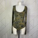 n:philanthropy  Boot Camouflage Print Bodysuit in Green Size US XS Photo 1