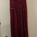 Speechless Red Sequin Homecoming Dress Photo 0