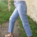 Uniqlo Distressed Straight Leg Jeans Photo 3