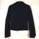 Guess by Marciano  Asymmetrical Jacket Navy Size 4 Photo 6