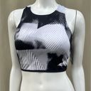 Under Armour  black/grey high neck padded sports bra Photo 2