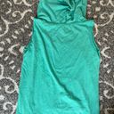 American Apparel WOMENS HOODED TANK WITH POCKET AQUA SIZE XL Photo 6