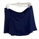 L.L.Bean  18R navy swim skirt. Photo 0