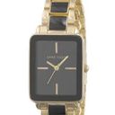 Anne Klein New  Women's Bracelet Watch Black and Gold Photo 0