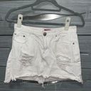 Signature 8 White Denim Mini Skirt Photo 0