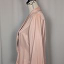 American Vintage Vintage Camille Claudel Satin Like Double Breasted Pink Blouse Jacket M Photo 7