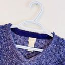 J.Jill  Purple Textured Wool Blend Pullover Sweater ~ Size XS Photo 3