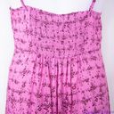 Free People NEW Intimately  Caught Up Printed Slip Dress, Pink, XL Photo 13