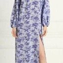 Hill House  the Simone Dress Lilac Tonal Floral print size M NWT Photo 0